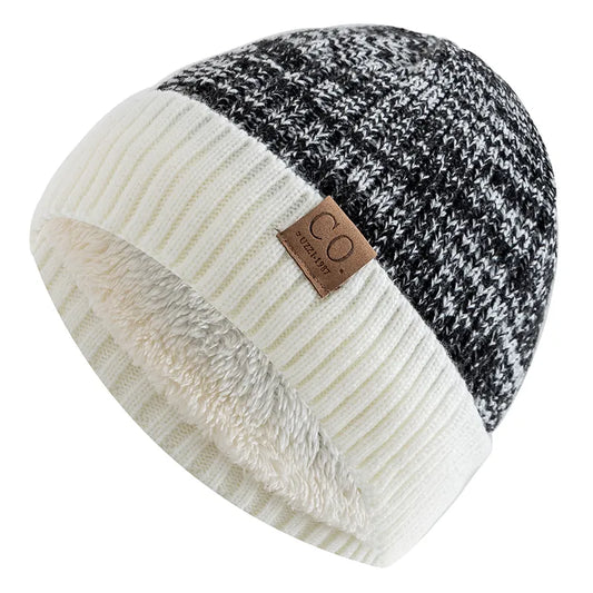 New Unisex Two-Tone Winter Hats